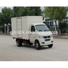 Dongfeng brand 4X2 drive van truck for 6-18 cubic meter